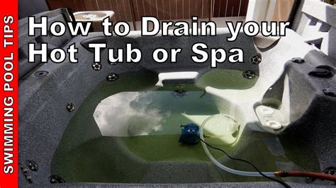 Do I need to drain hot tub to replace heating element?