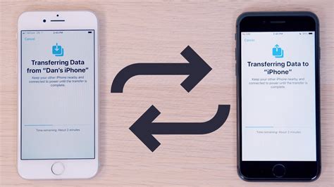 Do I need to update my new iPhone before transferring data?