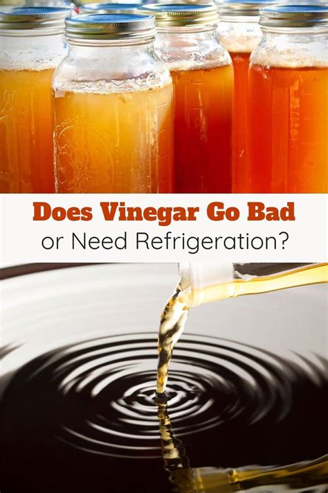 Do I refrigerate vinegar?