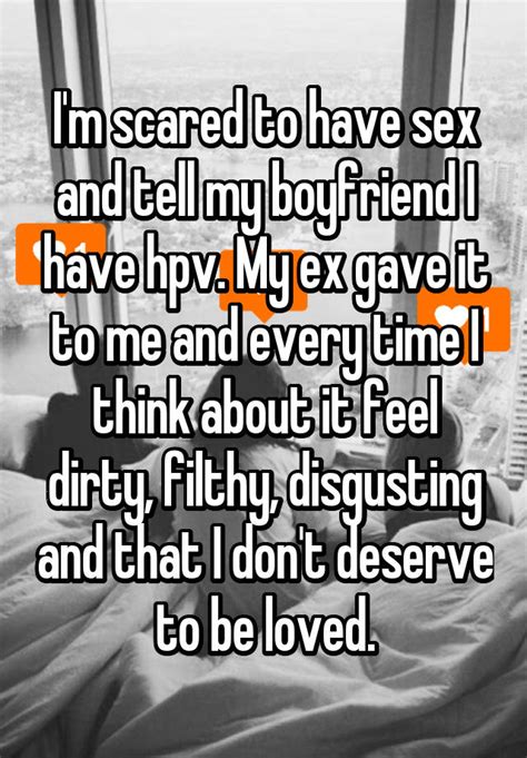 Do I tell my boyfriend I have HPV?