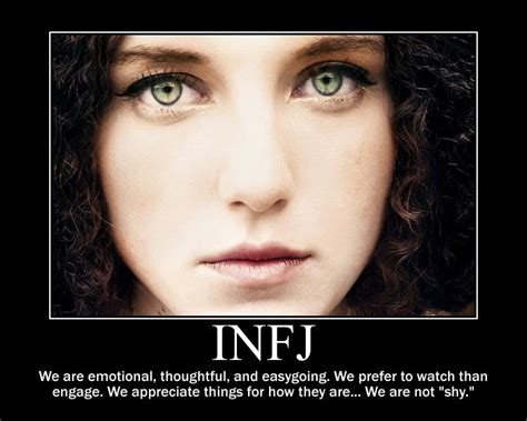 Do INFJ look cold?