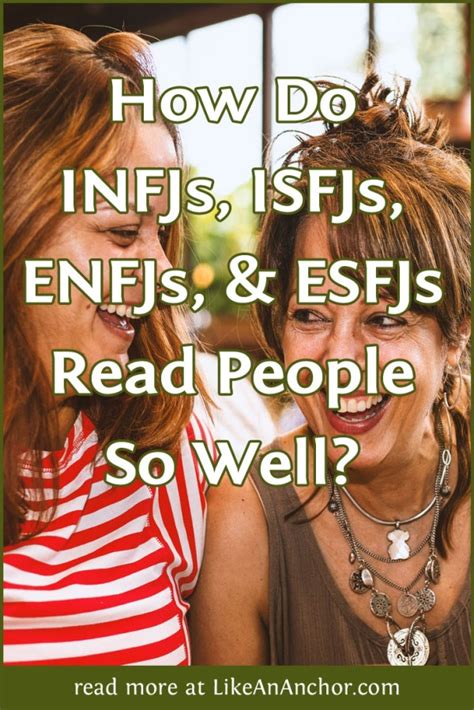Do INFJs read people well?