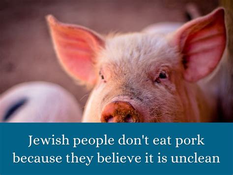 Do Jews eat pork?