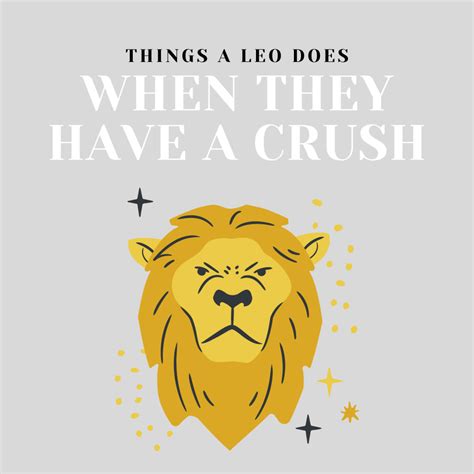 Do Leos have a crush?