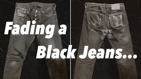 Do Levi's black jeans fade?