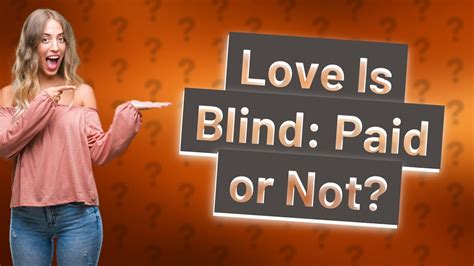 Do Love Is Blind get paid?