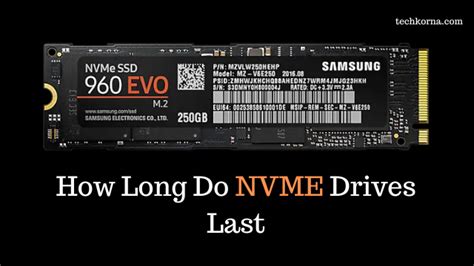 Do NVMe drives last long?