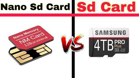 Do Nano SD cards exist?