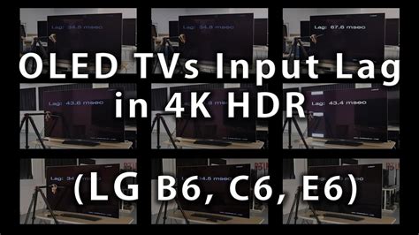 Do OLED TVs have low input lag?