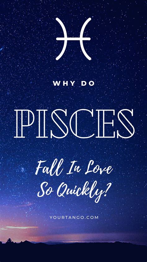 Do Pisces fall in love easily?