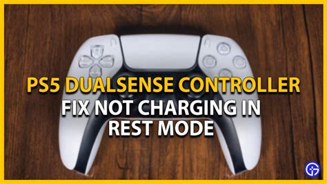 Do Playstation controllers charge in rest mode?