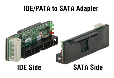 Do SATA to PATA adapters work?