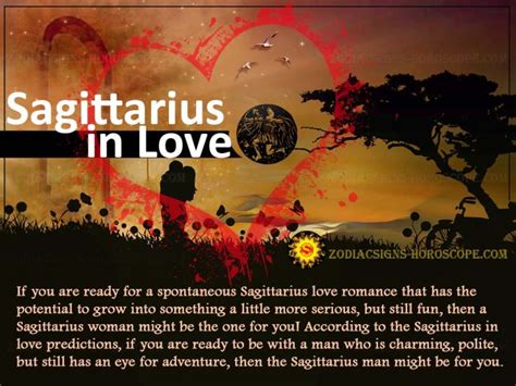 Do Sagittarius fall hard in love?