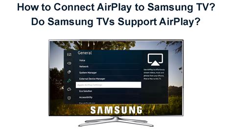 Do Samsung TVs have AirPlay?