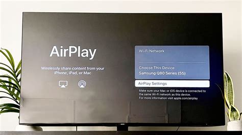 Do Samsung TVs have AirPlay built in?