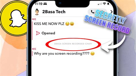 Do Snapchat video calls get recorded?