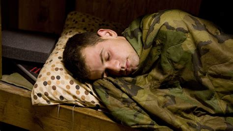 Do Soldiers get 8 hours of sleep?