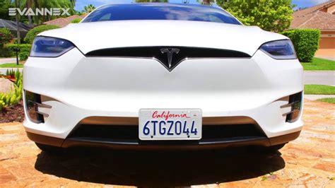 Do Teslas need front license plate in California?