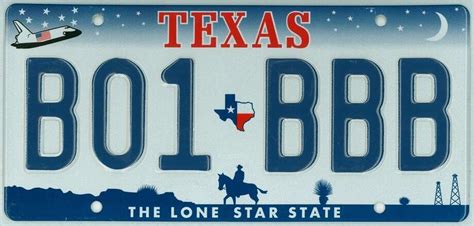 Do Texas plates come in the mail?