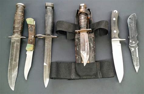 Do US soldiers use knives?