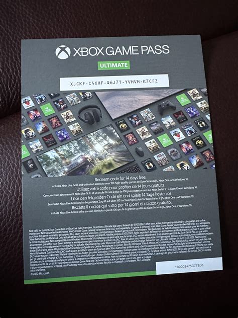 Do Xbox Game Pass codes expire if not used?