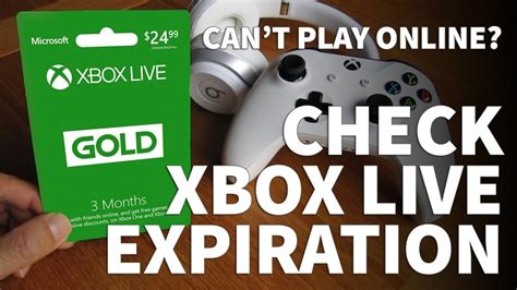 Do Xbox Live membership cards expire?