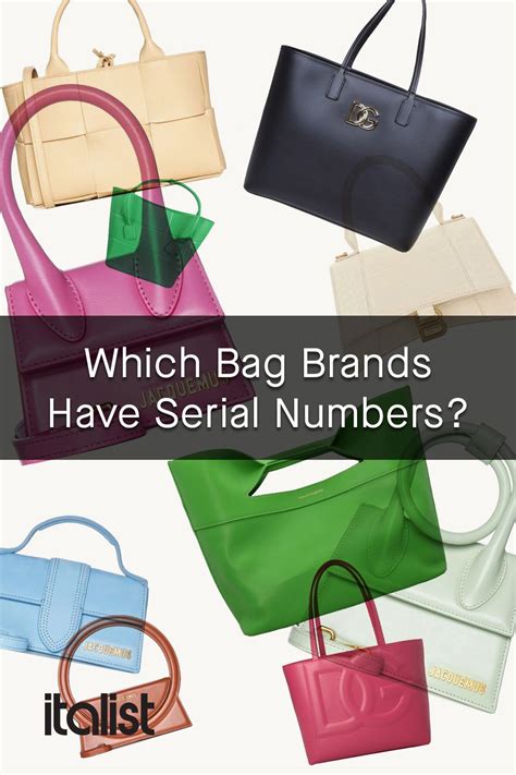 Do all luxury bags have serial numbers?