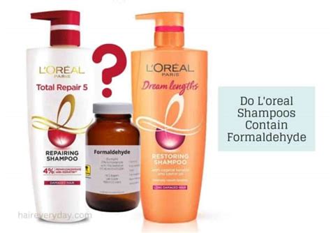 Do all shampoos contain formaldehyde?