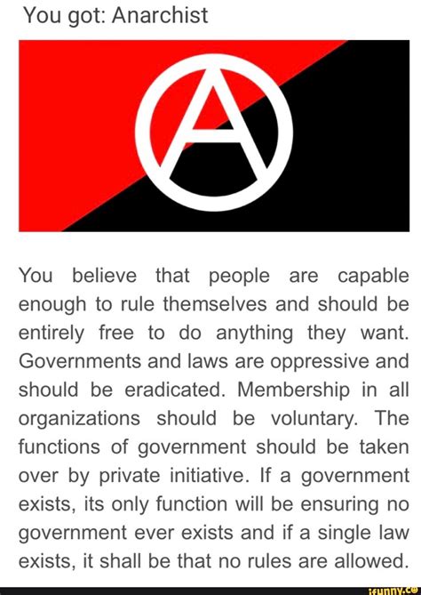 Do anarchists want laws?