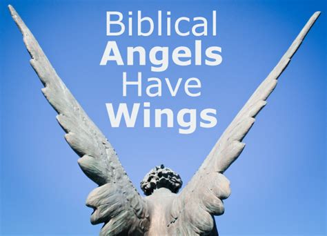 Do angels really have wings in the Bible?