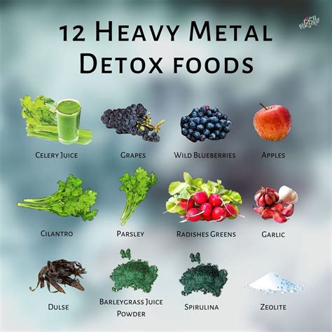 Do antioxidants get rid of heavy metals?