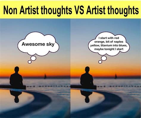 Do artists view the world differently?