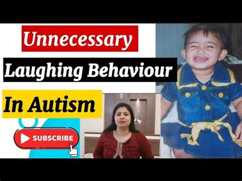Do autistic toddlers laugh?