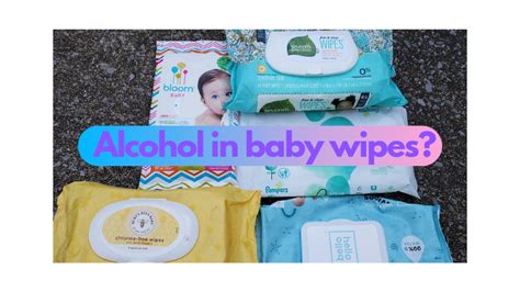 Do baby wipes have alcohol?