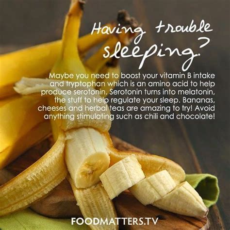 Do bananas help sleep?