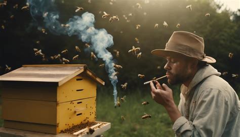 Do bees hate cigarettes?