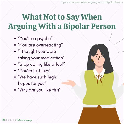 Do bipolar people start arguments?