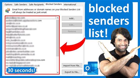Do blocked email senders know?