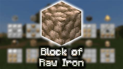 Do blocks of raw iron spawn naturally?