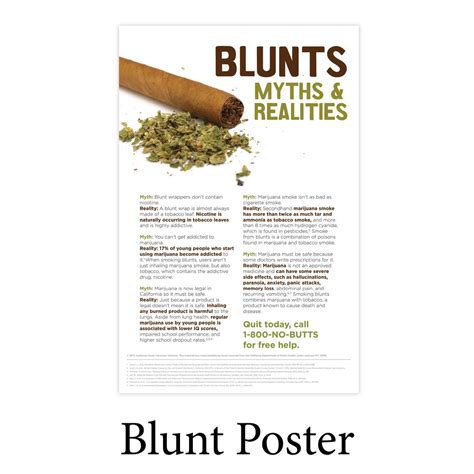 Do blunts contain nicotine?