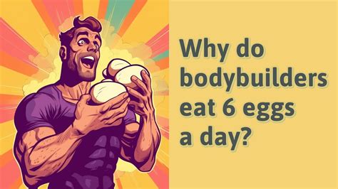 Do bodybuilders eat 6 eggs a day?