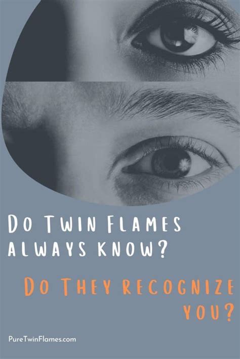 Do both twin flames recognize each other?