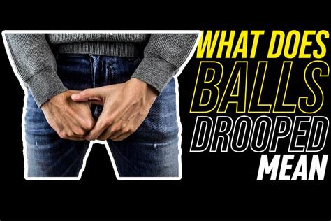 Do boys feel when their balls drop?