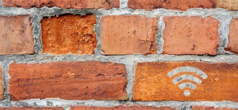 Do brick walls stop WiFi?
