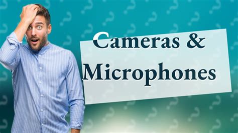 Do cameras have built-in microphones?