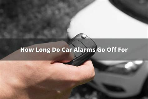 Do car alarms have a limit?