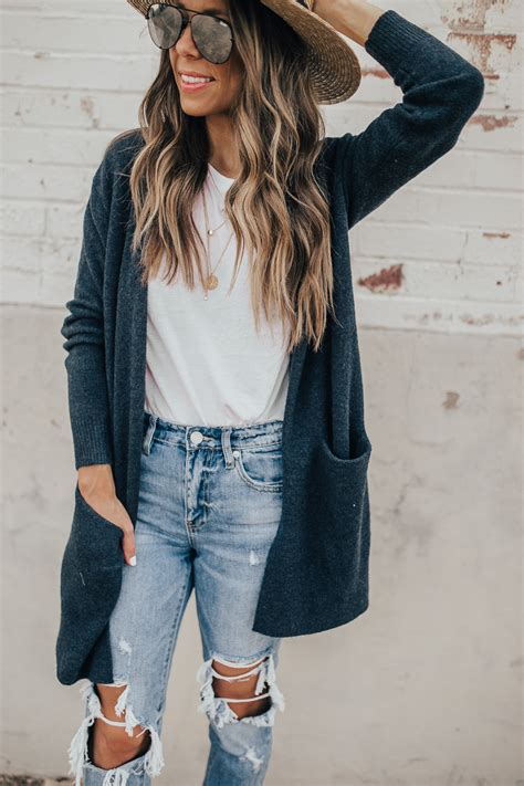 Do cardigans go with jeans?