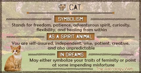 Do cats symbolize anything?