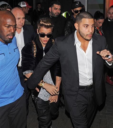 Do celebrities take their bodyguards everywhere?