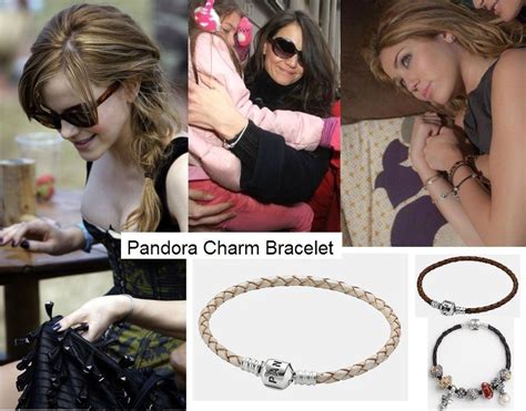 Do celebrities wear Pandora bracelets?